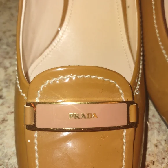 Prada women's shoes sz 37.5 - Picture 2 of 5